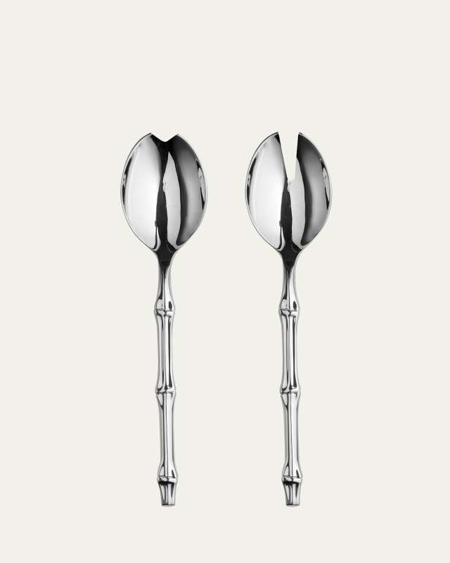 Bali 2-Piece Salad Serving Set, Mirror